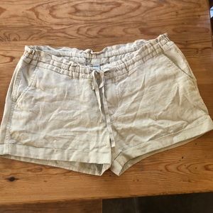 Old Navy Linen Draw String Shorts size 10